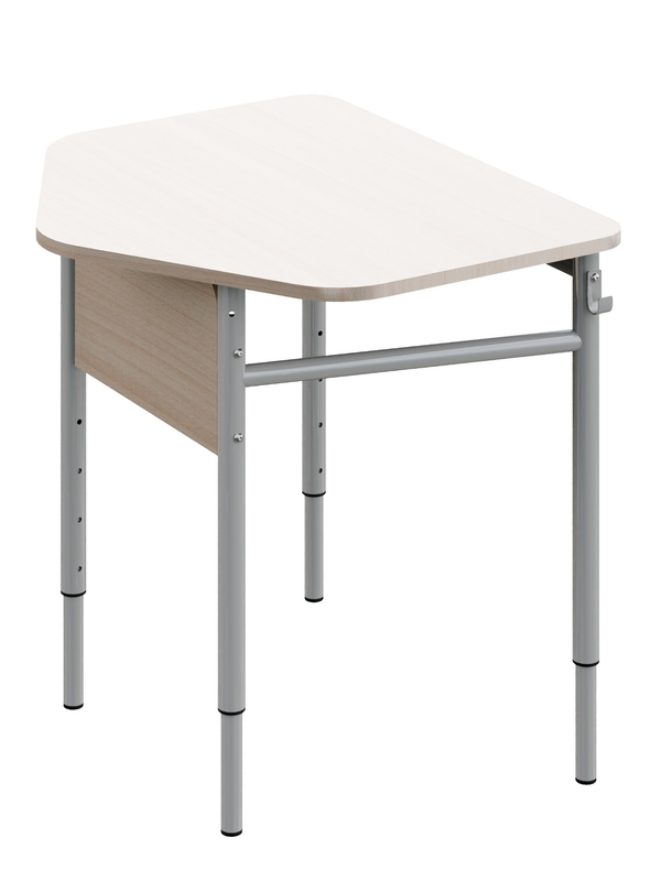 Стіл учнівський одномісний п'ятикутний № 3-6 (7788) МЕБЛІ ТЕХНОСТИЛЬ